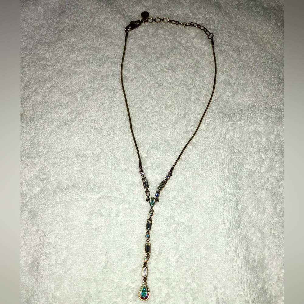 Authentic Givenchy Multi Shape Crystal Necklace. … - image 5